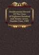 Duodecennial Record Of The Class Of Eighteen Hundred And Ninety-seven . Number Four, 1909 ., 