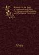 Remarks On the Study of Languages, and Hints On Comparative Translation and Philological Construing, J Price 