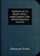 Analysis of J.S. Bach's forty-eight fugues (Das wohltemperirte clavier), Ebenezer Prout 