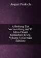Anleitung Zur Vorbereitung Auf C. Julius Casars Gallischen Krieg, Volume 3 (German Edition), August Proksch 