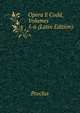 Opera E Codd, Volumes 5-6 (Latin Edition), Proclus 