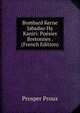 Bombard Kerne Jabadao Ha Kaniri: Poesies Bretonnes . (French Edition), Prosper Proux 