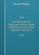Sul Rinaldo Di Torquato Tasso: Note Letterarie E Critiche (Italian Edition), Errico Proto 