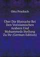 Uber Die Blutrache Bei Den Vorislamischen Arabern Und Mohammeds Stellung Zu Ihr (German Edition), Otto Procksch 