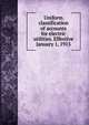 Uniform classification of accounts for electric utilities. Effective January 1, 1915, 