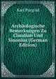 Archaologische Bemerkungen Zu Claudian Und Sinonius (German Edition), Karl Purgold 