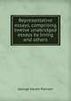 Representative essays, comprising twelve unabridged essays by Irving and others, Putnam, George Haven, 1844-1930 