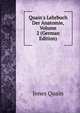 Quain's Lehrbuch Der Anatomie, Volume 2 (German Edition), Jones Quain 