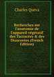 Recherches sur l'anatomie de l'appareil v?g?tatif des Taccac?es & des Dioscor?es (French Edition), Charles Queva 
