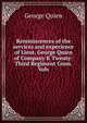 Reminiscences of the services and experience of Lieut. George Quien of Company K Twenty-Third Regiment Conn. Vols, George Quien 