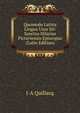 Quomodo Latina Lingua Usus Sit: Sanctus Hilarius Pictaviensis Episcopus (Latin Edition), J-A Quillacq 