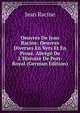 Oeuvres De Jean Racine: Oeuvres Diverses En Vers Et En Prose. Abr?g? De L'Histoire De Port-Royal (German Edition), Jean Racine 
