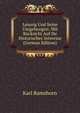Leipzig Und Seine Umgebungen: Mit Rucksicht Auf Ihr Historisches Interesse (German Edition), Karl Ramshorn 