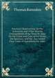 Practical Observations On the Sclerocele and Other Morbid Enlargements of the Testicle: Also On the Cause and Cure of the Acute, the Spurious, and the . Are Added Four Cases of Operations for Aneu, Thomas Ramsden 