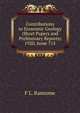 Contributions to Economic Geology (Short Papers and Preliminary Reports) 1920, Issue 715, F L. Ransome 