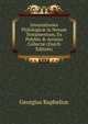 Annotationes Philologic? in Novum Testamentum, Ex Polybio & Arriano Collect? (Dutch Edition), Georgius Raphelius 
