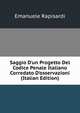 Saggio D'un Progetto Del Codice Penale Italiano Corredato D'osservazioni (Italian Edition), Emanuele Rapisardi 