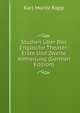 Studien Uber Das Englische Theater: Erste Und Zweite Abtheilung (German Edition), Karl Moritz Rapp 
