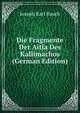 Die Fragmente Der Aitia Des Kallimachos (German Edition), Joseph Karl Rauch 