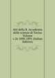Atti della R. Accademia delle scienze di Torino Volume v.26 1890-1891 (Italian Edition), 