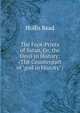 The Foot-Prints of Satan, Or, the Devil in History: (The Counterpart of "god in History"), Hollis Read 