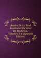 Anales De La Real Academia Nacional De Medicina, Volumes 3-4 (Spanish Edition), 