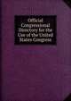 Official Congressional Directory for the Use of the United States Congress., 