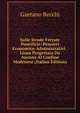 Sulle Strade Ferrate Pontificie: Pensieri Economico-Administrativi . Linea Progettata Da Ancona Al Confine Modenese (Italian Edition), Gaetano Recchi 
