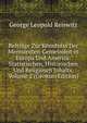 Beitrage Zur Kenntniss Der Mennoniten-Gemeinden in Europa Und America: Statistischen, Historischen Und Religiosen Inhalts, Volume 2 (German Edition), George Leopold Reiswitz 