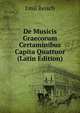 De Musicis Graecorum Certaminibus Capita Quattuor (Latin Edition), Emil Reisch 