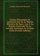 Notice Historique Et Litteraire Sur M. Le Baron Silvestre De Sacy: Lue A La Seance Generale De La Societe Asiatique Le 25 Juin 1838 (French Edition), Joseph Toussaint Reinaud 