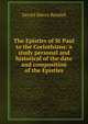 The Epistles of St Paul to the Corinthians: a study personal and historical of the date and composition of the Epistles, Gerald Henry Rendall 