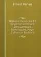 Histoire Generale Et Systeme Compare Des Langues Semitiques, Page 1 (French Edition), Эрнест Ренан 