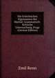Die Griechischen Eigennamen Bei Martial: Grammatisch-Kritische Untersuchung. Progr (German Edition), Emil Renn 
