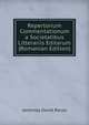 Repertorium Commentationum a Societatibus Litterariis Editarum (Romanian Edition), Jeremias David Reuss 