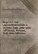 Repertorium Commentationum a Societatibus Litterariis Editarum, Volume 16 (Latin Edition), Jeremias David Reuss 