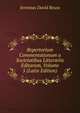 Repertorium Commentationum a Societatibus Litterariis Editarum, Volume 5 (Latin Edition), Jeremias David Reuss 