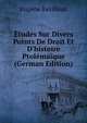 ?tudes Sur Divers Points De Droit Et D'histoire Ptol?ma?que (German Edition), Eugene Revillout 