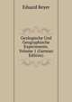 Geologische Und Geographische Experimente, Volume 1 (German Edition), Eduard Reyer 