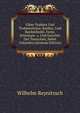Uiber Truhten Und Truhtensteine, Barden, Und Bardenlieder, Feste, Schm?use &c. Und Gerichte Der Teutschen, Nebst Urkunden (German Edition), Wilhelm Reynitzsch 