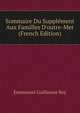 Sommaire Du Suppl?ment Aux Familles D'outre-Mer (French Edition), Emmanuel Guillaume Rey 