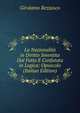 La Nazionalita in Diritto Smentita Dal Fatto E Confutata in Logica: Opuscolo (Italian Edition), Girolamo Rezzasco 