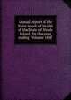 Annual report of the State Board of Health of the State of Rhode Island, for the year ending Volume 1887, 