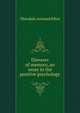 Diseases of memory, an essay in the positive psychology, Theodule Armand Ribot 