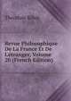 Revue Philosophique De La France Et De L'?tranger, Volume 20 (French Edition), Th?odule Armand Ribot 
