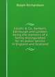 Coutts & Co., bankers, Edinburgh and London; being the memoirs of a family distinguished for its public service in England and Scotland, Ralph Richardson 