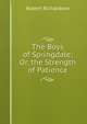 The Boys of Springdale; Or, the Strength of Patience, Robert Richardson 