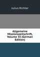 Allgemeine Missionszeitschrift, Volume 35 (German Edition), Julius Richter 