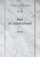 Pen to silversheet, Melvin M Riddle 