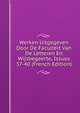 Werken Uitgegeven Door De Faculteit Van De Letteren En Wijsbegeerte, Issues 37-40 (French Edition), 